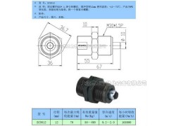 超短型缓冲器 称迷你缓冲器  液压缓冲器SC3012图1