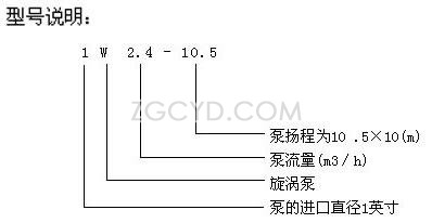 W型单级直连旋涡泵