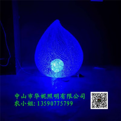 华妮LED桃子造型灯 春节路灯杆装饰 LED造型灯图2