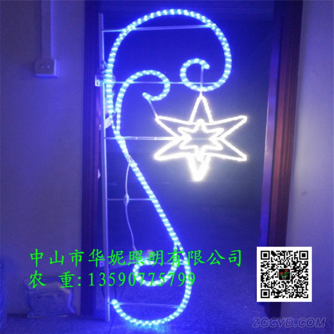 2-0m-high-led-gift-box-pole