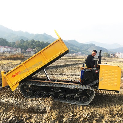 农用全地形履带运输车 泥泞工地履带运输车图1