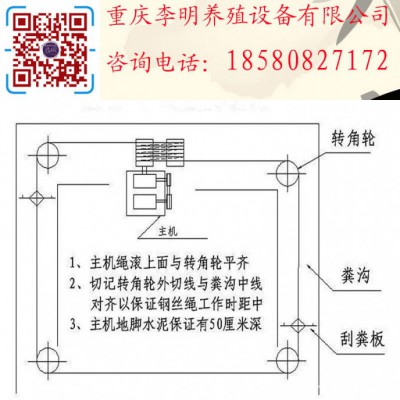 清粪机 养殖设备 履带式自动清粪机 自动刮粪机 框架式刮粪机图2