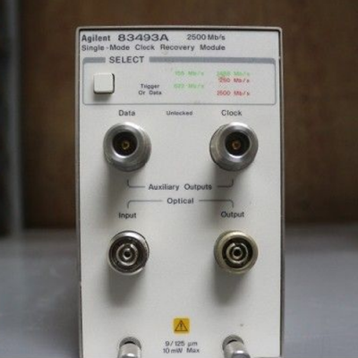 安捷伦Agilent 83493A 光时钟恢复模块图1